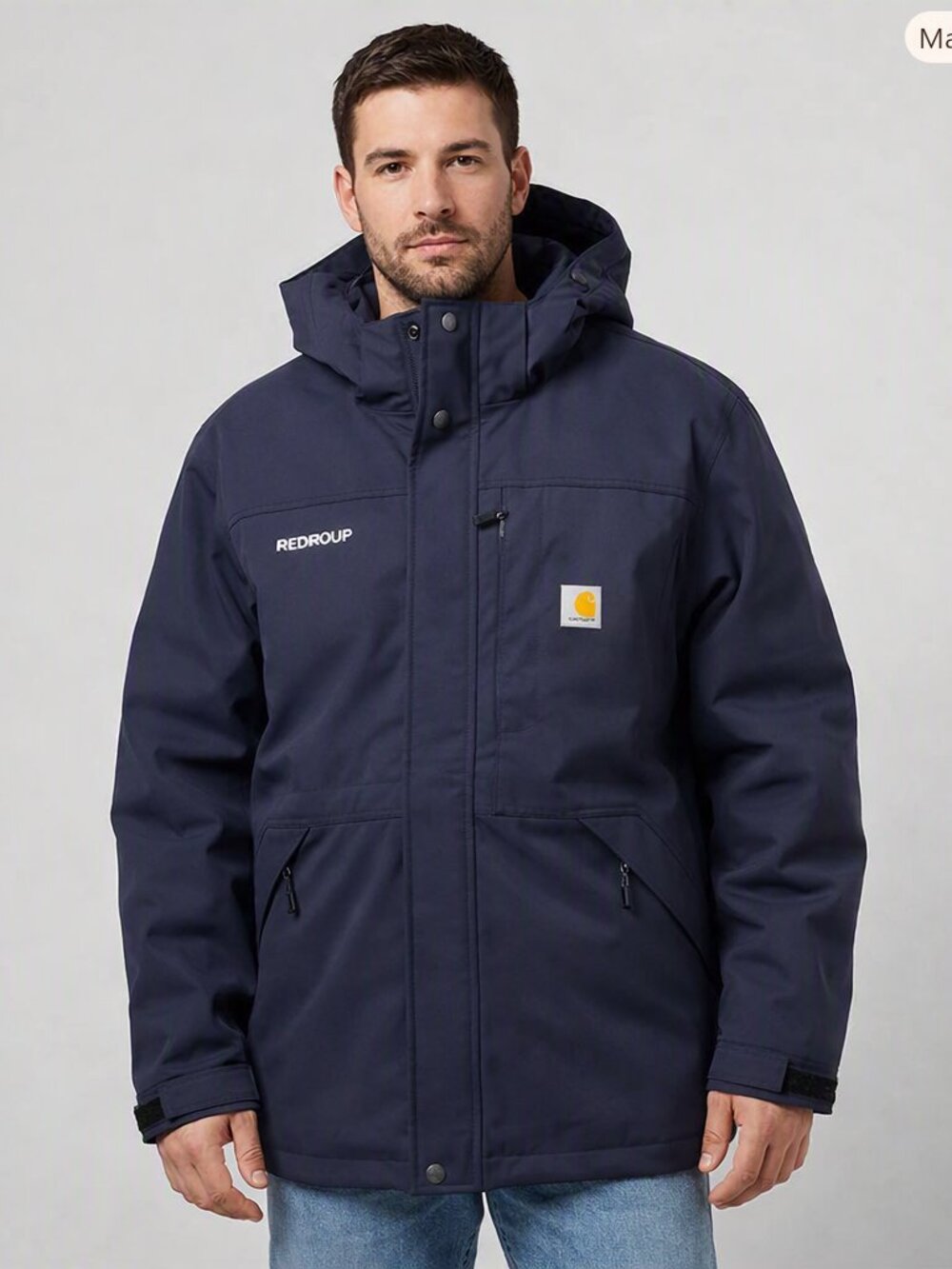 Carhartt Storm Defender Jacket Size Large Navy NWT